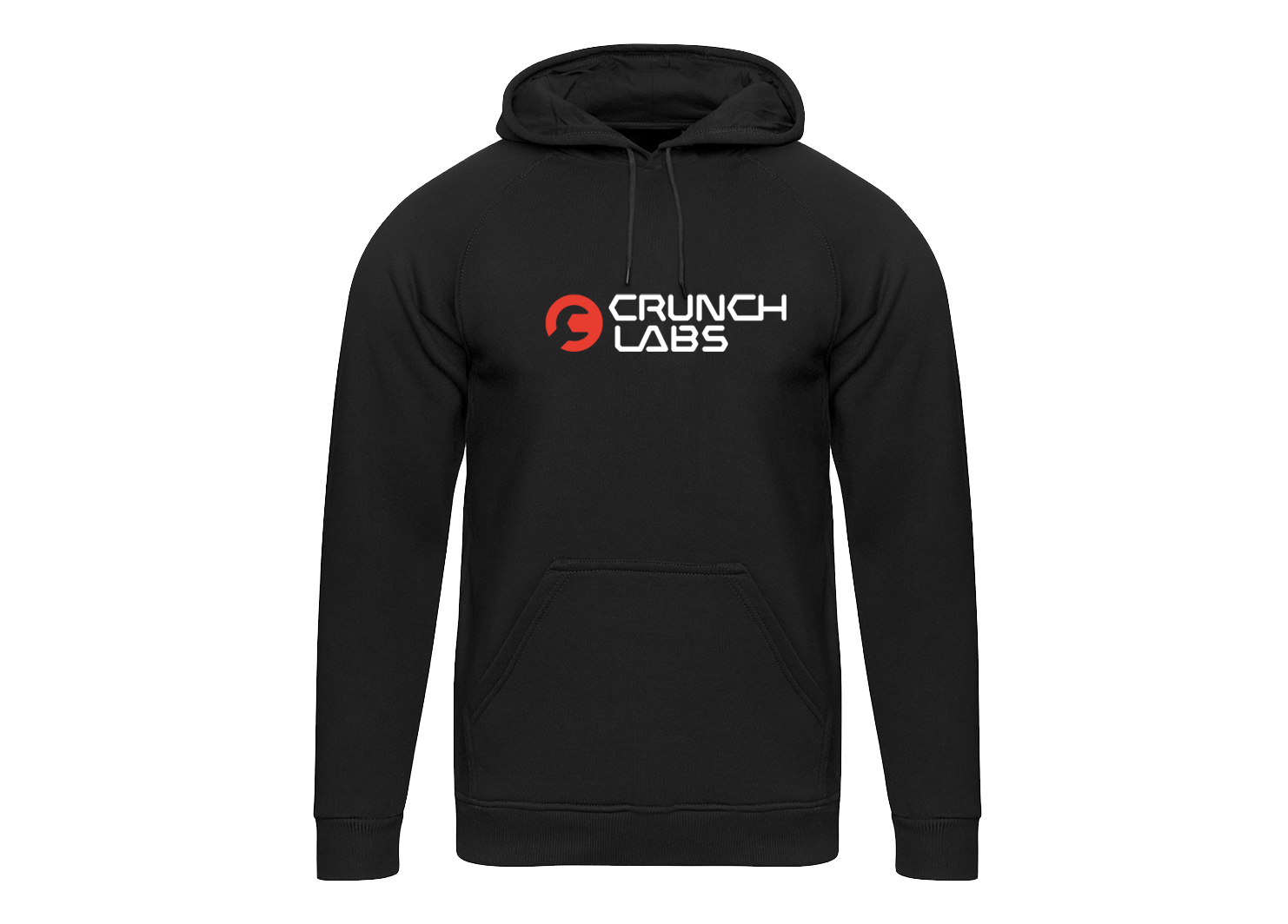 CrunchLabs Black Logo Hoodie for Tech Fans