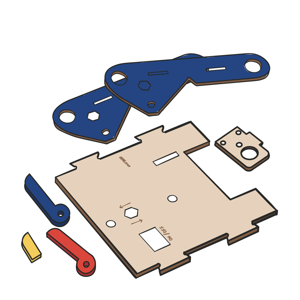 Boomerang Car Replacement Parts Kit
